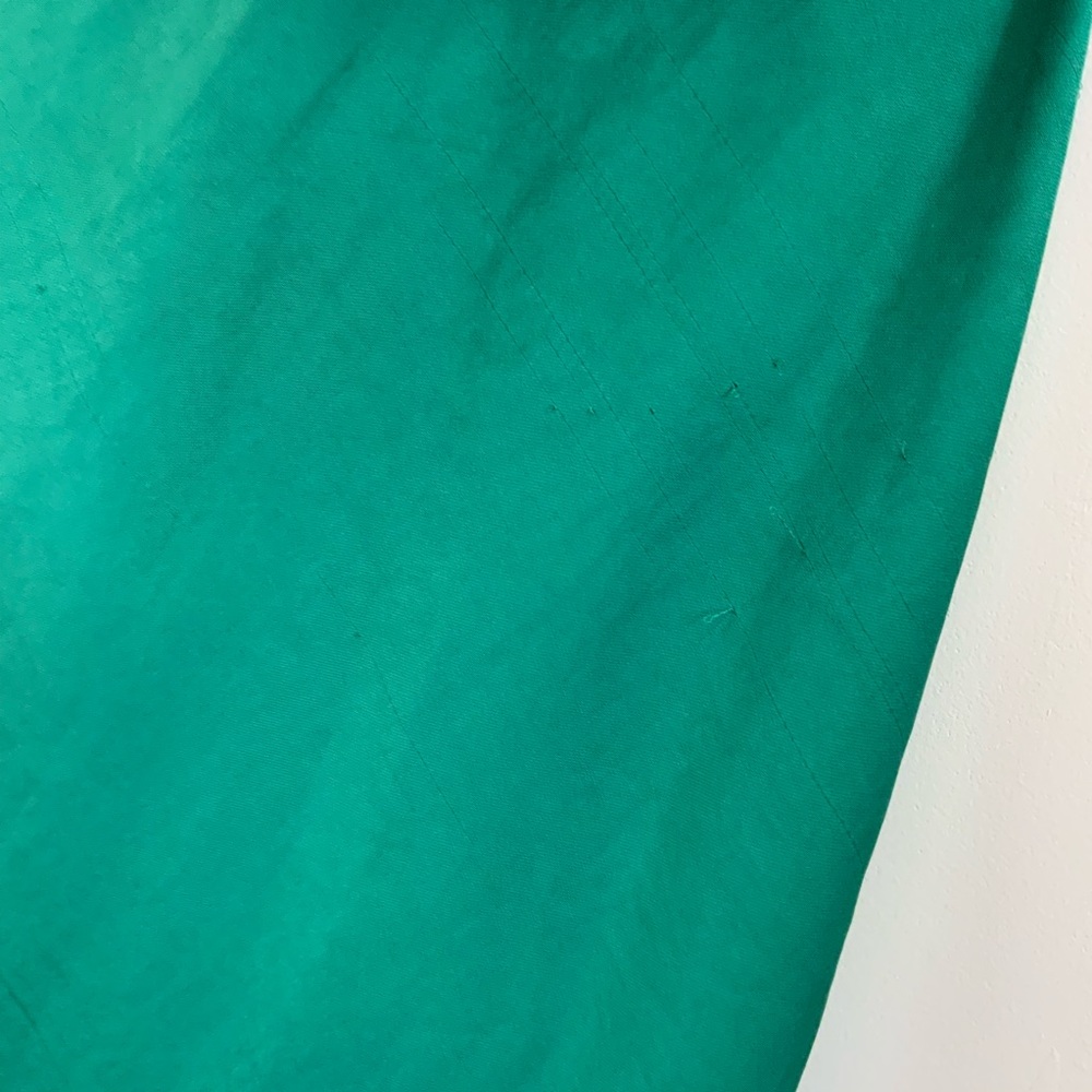 ❤️sold❤️emerald green mini cowl slip dress - Picture 5 of 6